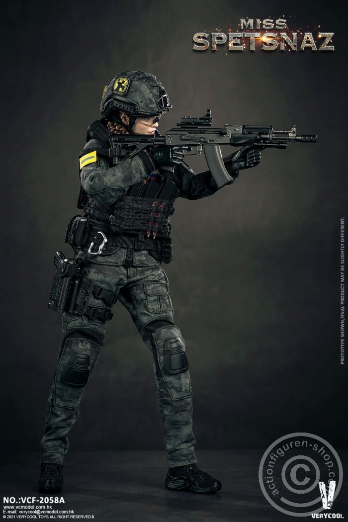 VCF2058A-03 Miss Spetsnaz 2.0 in MCB Camouflage - black Vest
