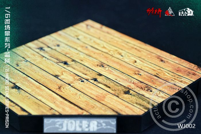 TB-WJ002-04 Prison Sceene Diorama w/ Bench