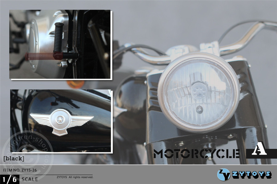 ZY1526-07 Motorcycle - Fatboy in 1:6 scale