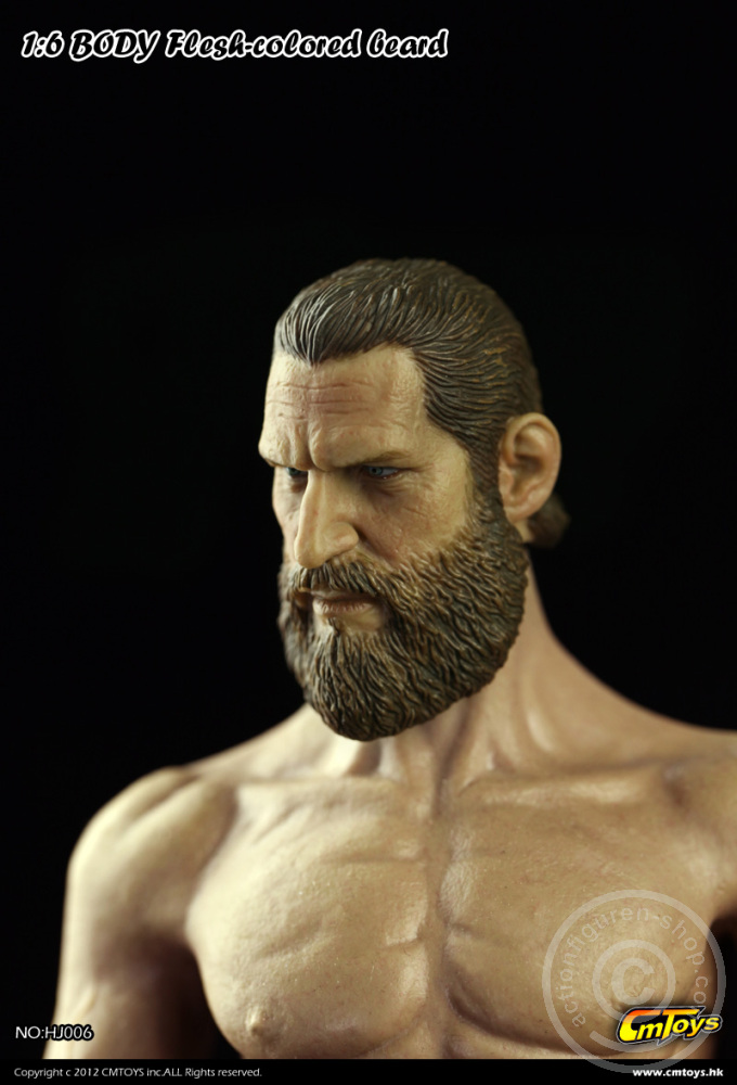 CMTHJ006-03 Muskel Body w/ Head - Caucasian