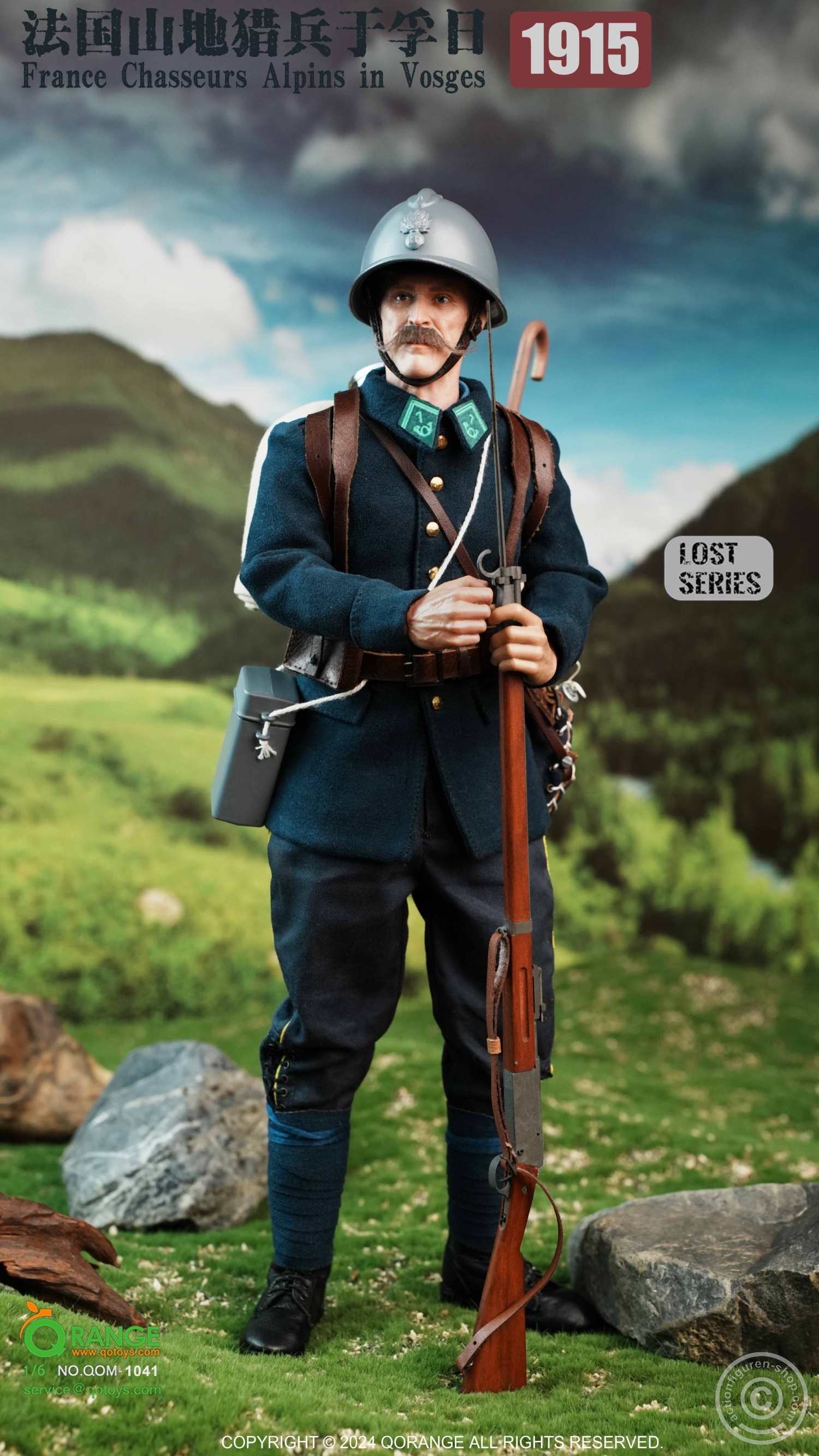 France Chasseurs Alpins in Vosges 1915 - in 1/6 scale France Chasseurs Alpins in Vosges 1915 - in 1/6 scale