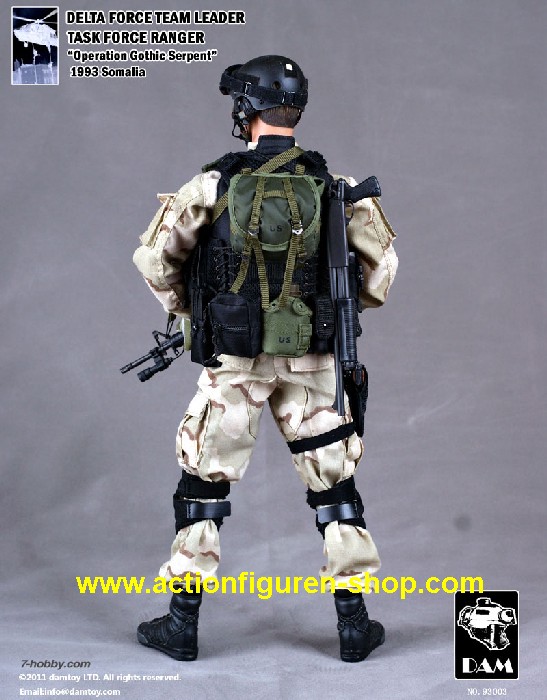 ミリタリー DELTA FORCE TEAM LEADER TASK FORCE 1:6 Delta Force Team Leader Task Force Ranger | Man of