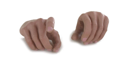 1 Paar Hände für DiD Körper - gun