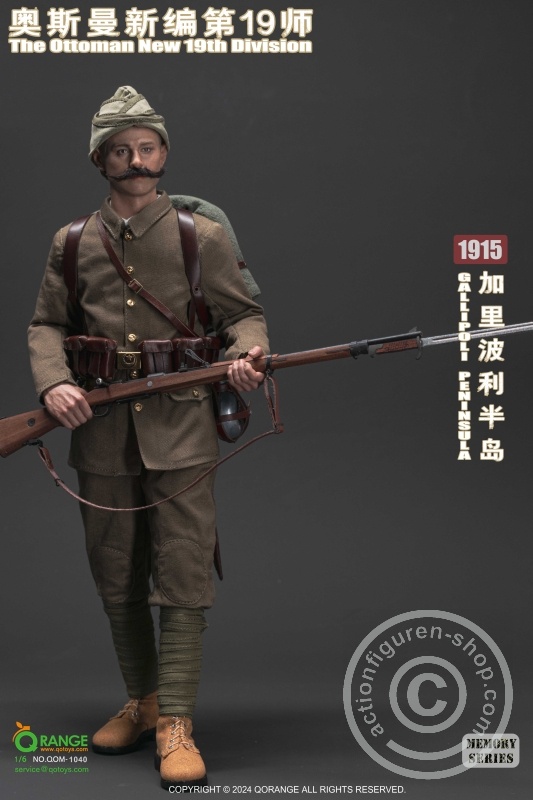 1915 - The Ottoman New 19th Division In Gallipoli Peninsula - in 1/6 scale