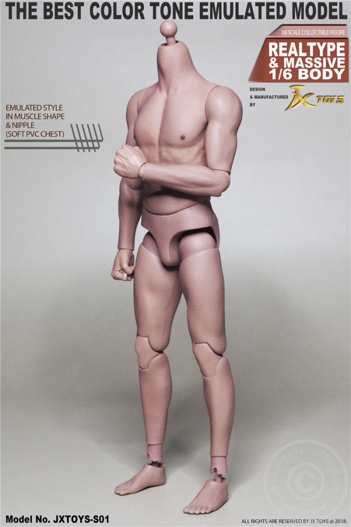 JxT-S01-02 Realtype & Massive 1/6 Body