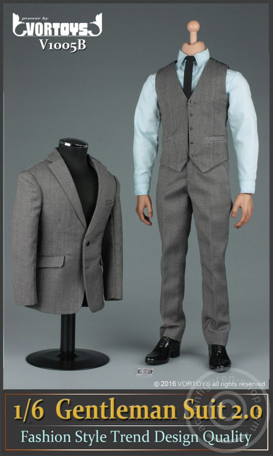 Gentelman Grey Suit Set 2.0