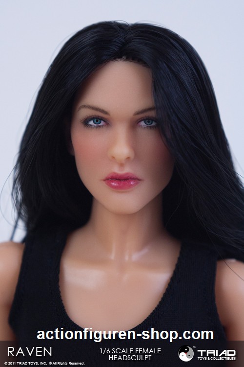 Raven - Black Hair w/ Blue Eyes