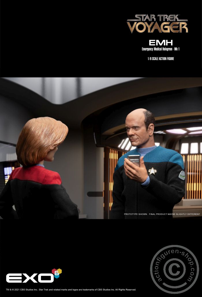 The Doctor (Emergency Medical Hologram, EMH) - Star Trek: Voyager