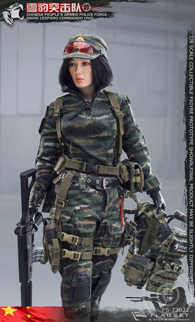 FS73021-16K2qLNots3r9Qh PLA - Snow Leopard Commando Unit - Female Sniper