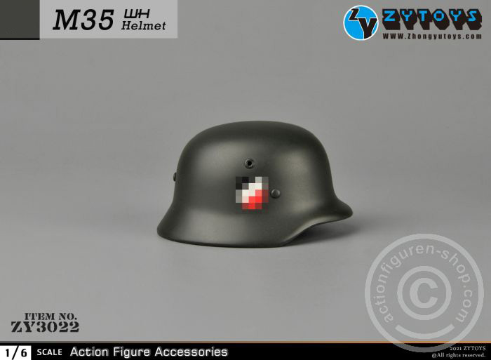 ZY3022B-02 Wehrmacht Metal Helmet Type M35 - B
