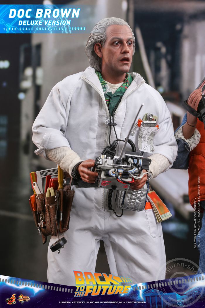 Back to the Future - Doc Brown - (Deluxe Version) - MMS610 Back to the Future - Doc Brown - (Deluxe Version) - MMS610