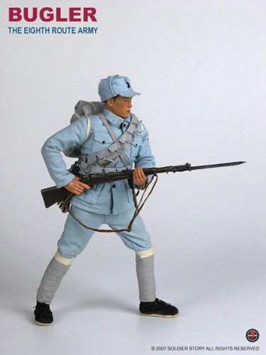 SSt012-053ZFLIrrruOp4d Bugler of the Eight Route Army