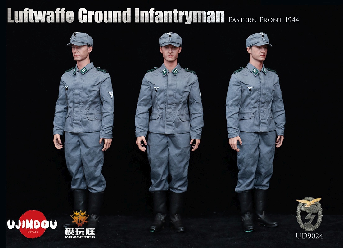 Luftwaffe Felddivison - Infantryman - WWII - Eastern Front 1944 Luftwaffe Felddivison - Infantryman - WWII - Eastern Front 1944