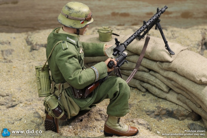 Bialas - WWII German Africa Corps WH MG34 Gunner