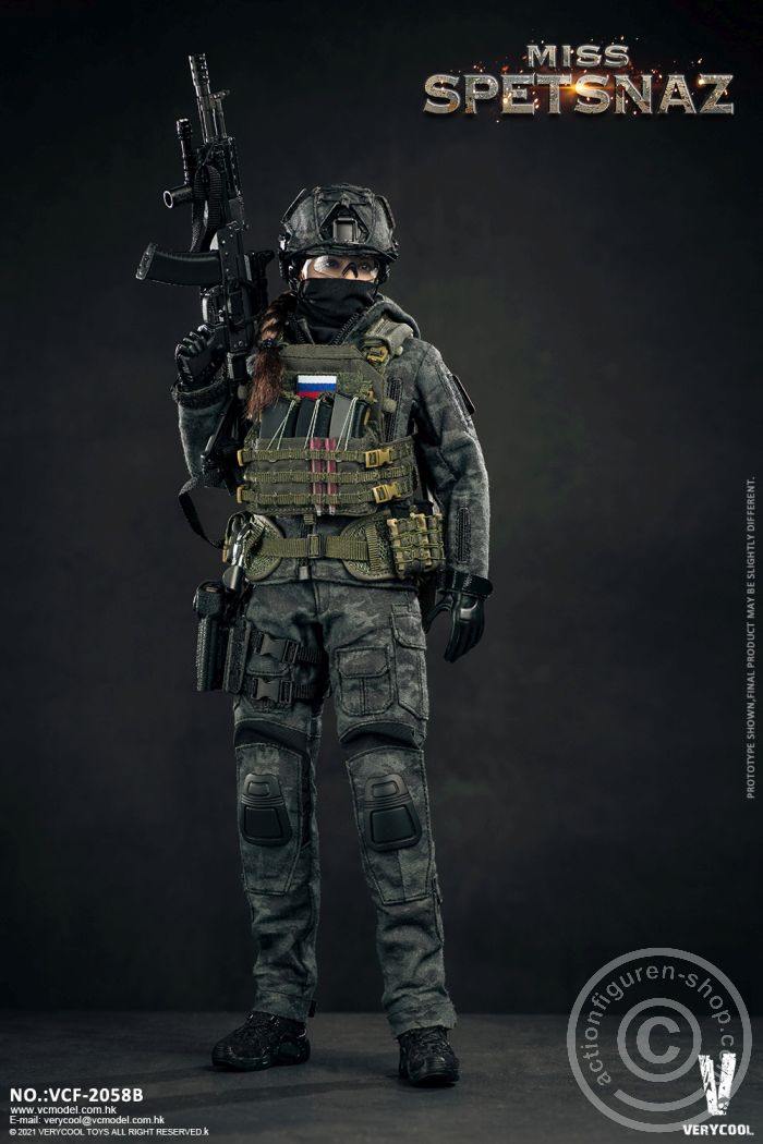 Miss Spetsnaz 2.0 in MCB Camouflage - green Vest