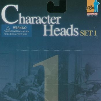 Actionfiguren Kopf Set 1