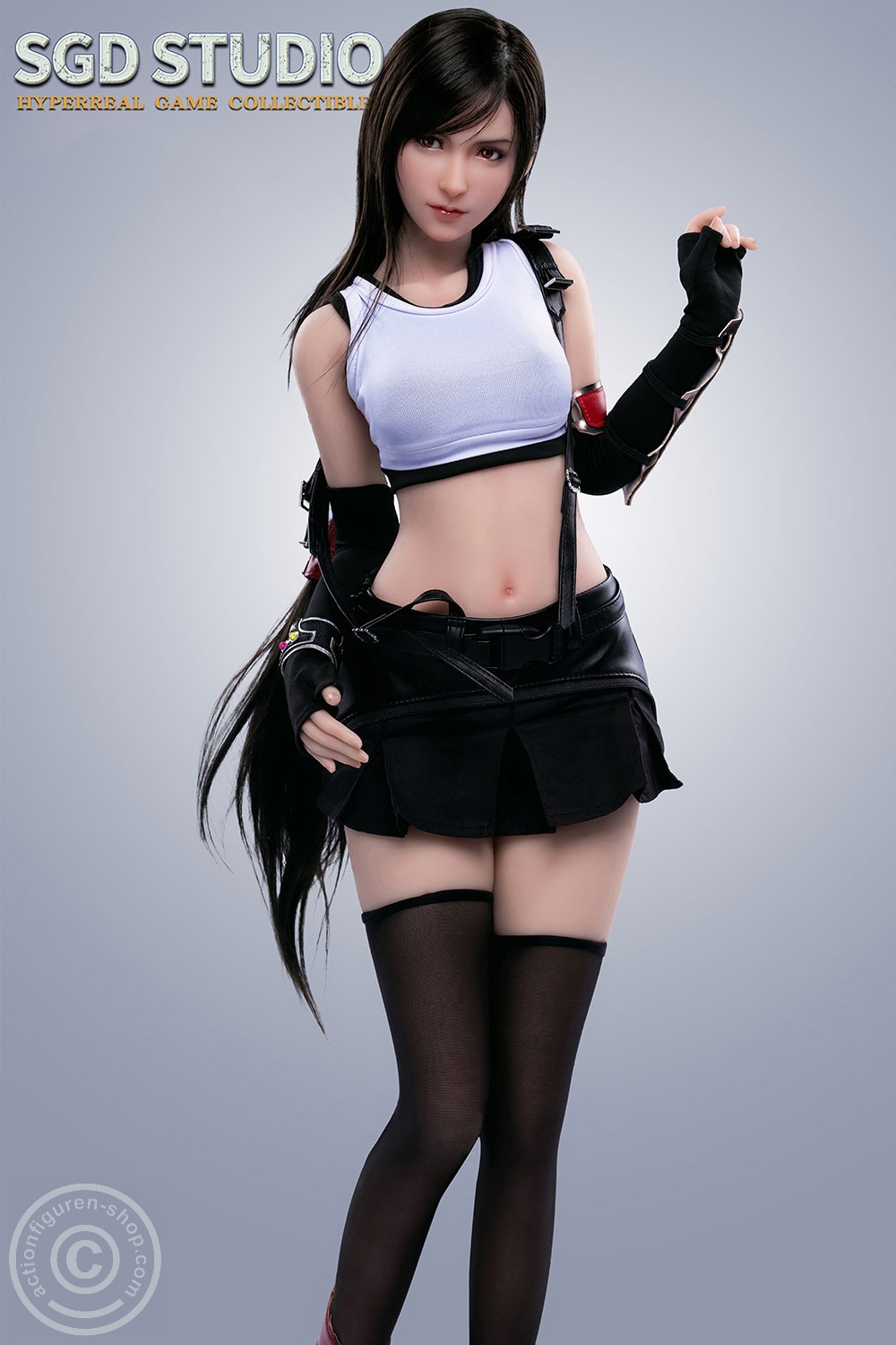 Tifa Lockhart – Silicon Statue Figure - middle Breast - in 1/2 scale Tifa Lockhart – Silicon Statue Figure - middle Breast - in 1/2 scale