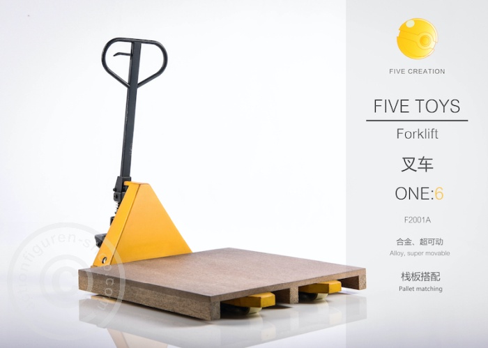 FTF2001A-09 Pallet Truck / Forklift - yellow / new