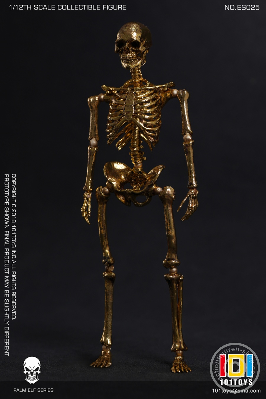 Palm Elf Series - Skeleton Frame Body - Limited Edition Gold double Set - in 1/12 scale