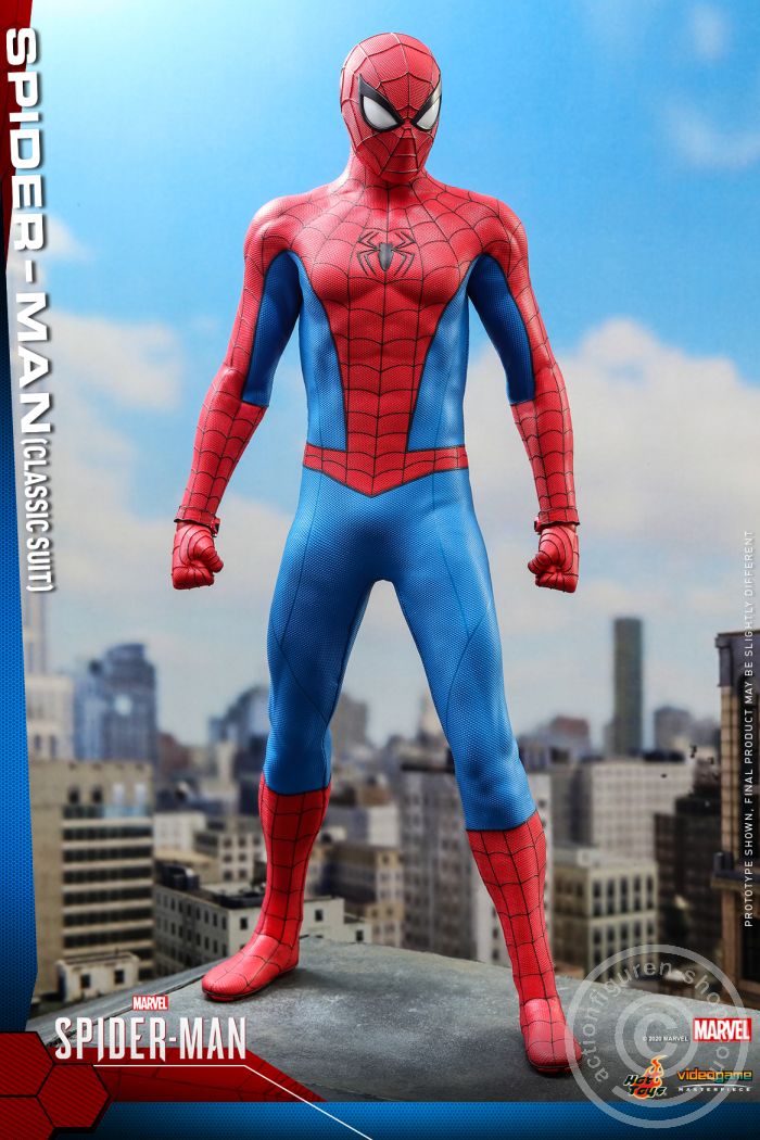 607232-01rxFOCghosP5RI Marvel's Spider-Man - Spiderman (Classic Suit)