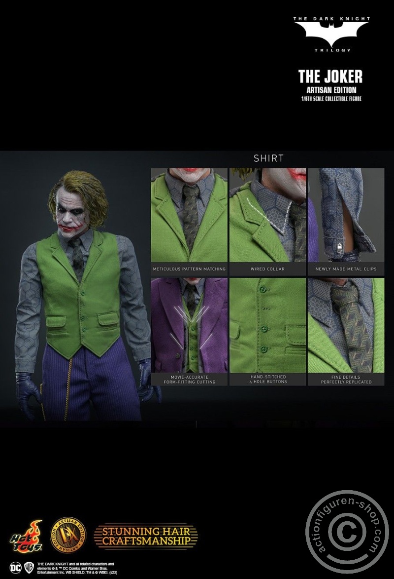 The Dark Knight Trilogy - The Joker - Artisan Edition - in 1/6th scale The Dark Knight Trilogy - The Joker - Artisan Edition - in 1/6th scale
