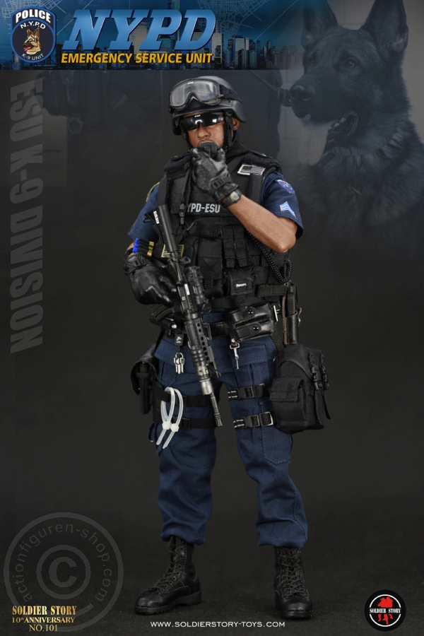 SSt101-23 NYPD - ESU - K-9 DIVISION - (Hundestaffel)