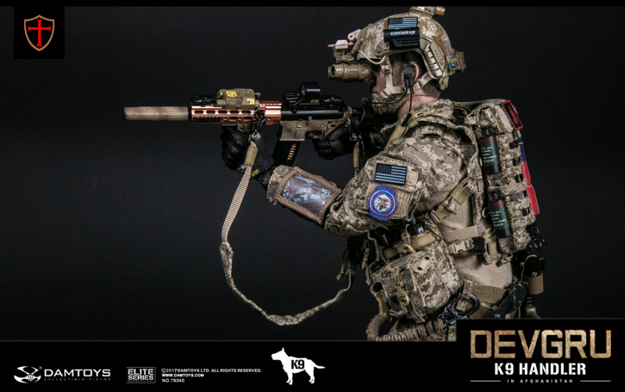 DA78040-09 DEVGRU K9-Handler in Afghanistan