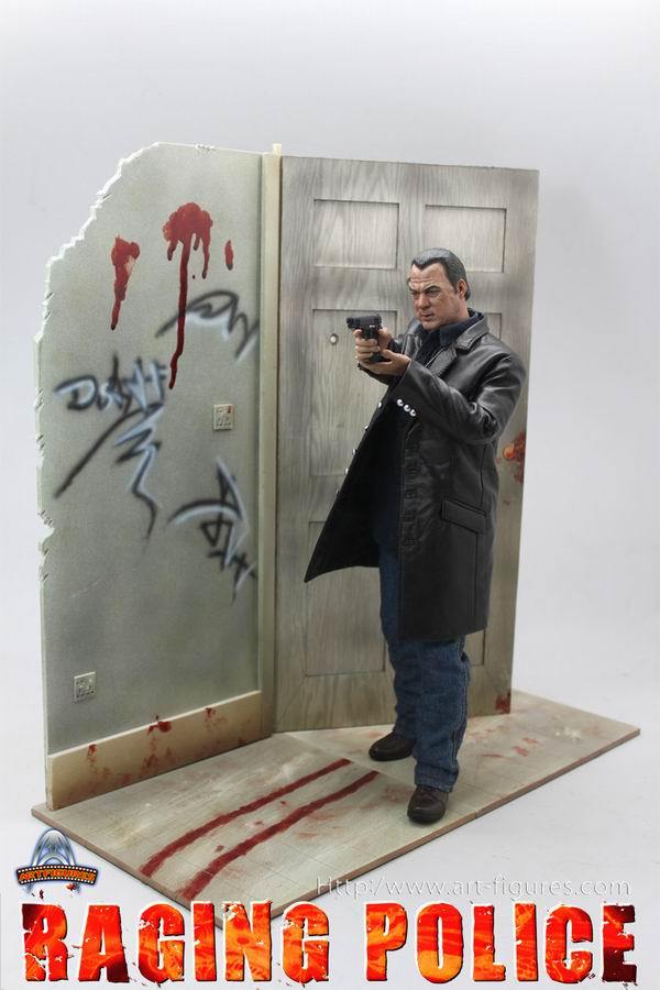 ArtF008-09 Raging Police