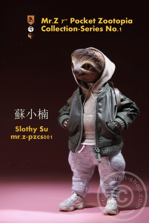 MRZpccs01-04 Slothy Su - 7" Pocket Zootopia Series No.1
