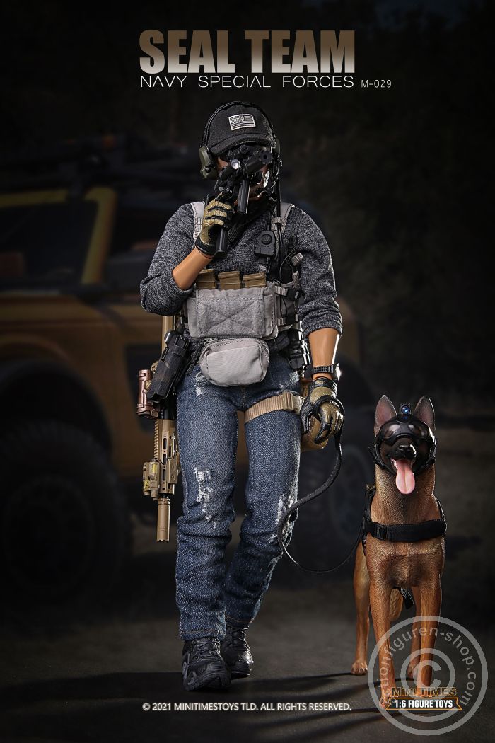 Seal Team - Navy Special Forces w/ Dog