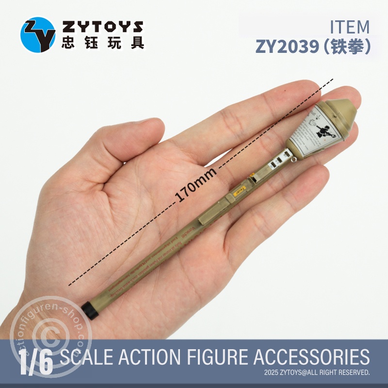 German Panzerfaust Typ M60 – in 1/6 scale German Panzerfaust Typ M60 – in 1/6 scale