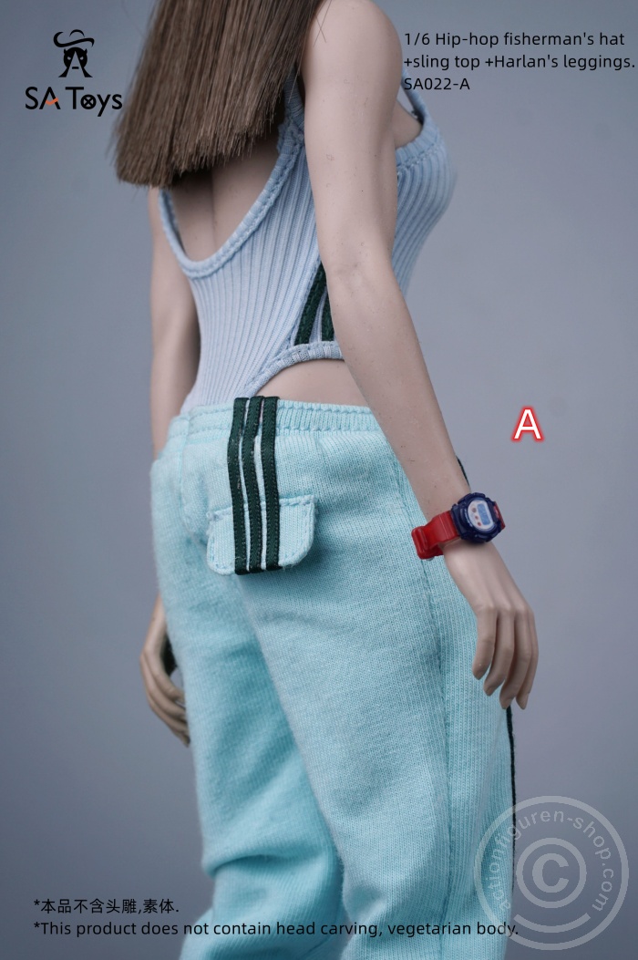 SATSA022A-08 Cool Female Outfit - sky blue