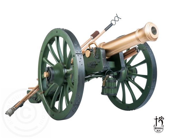 BA002N-07 Gribeauval 12-Pounder Cannon