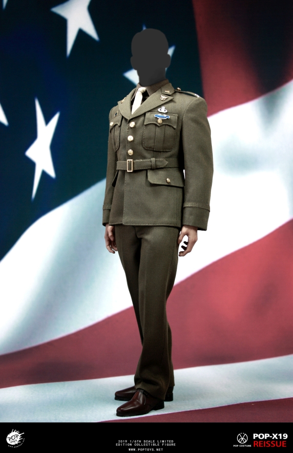 PTx19-01 WWII Golden Ages Captain Uniform Suit