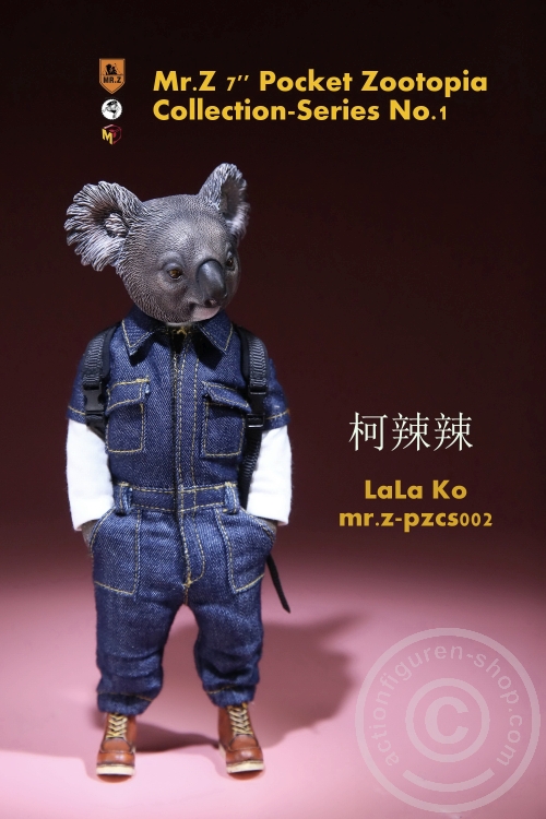 MRZpccs02-07 LaLa Ko - 7" Pocket Zootopia Series No.1