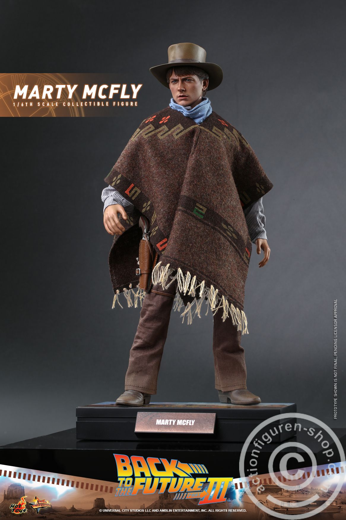 Back To The Future Part III - Marty McFly - MMS616 Back To The Future Part III - Marty McFly - MMS616