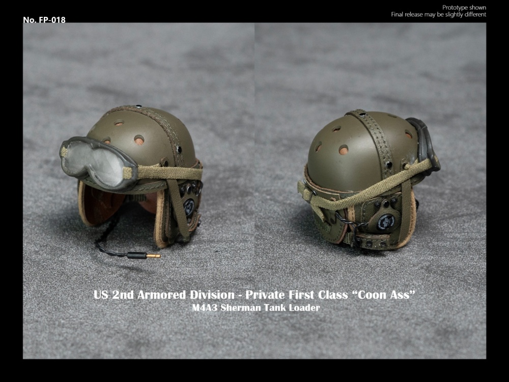 US Army 2nd Armored Division - Private First Class - Sherman Tank Loader - Special Edition - 1/6 scale US Army 2nd Armored Division - Private First Class - Sherman Tank Loader - Special Edition - 1/6 scale