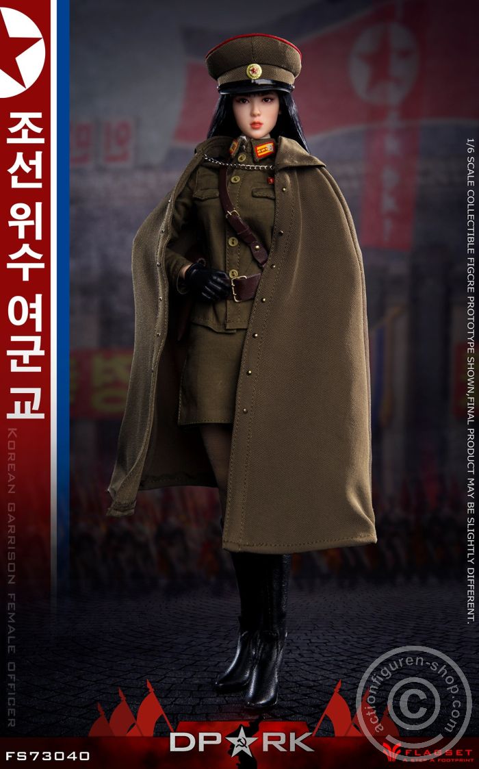 FS73040-03 North Korea - DPRK - Female Soldier