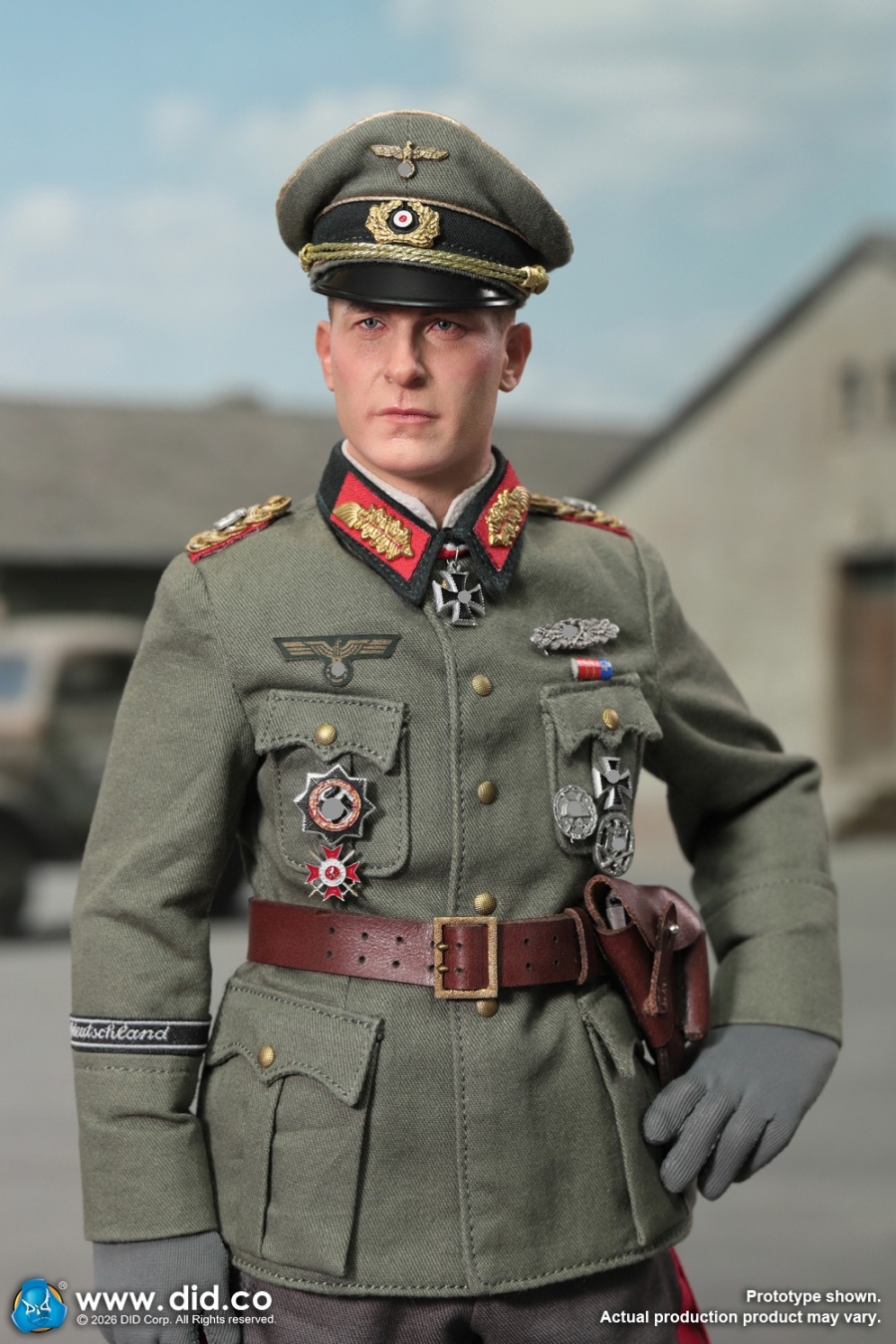 Otto Remer - WWII German Wehrmacht Officer - in 1/6 scale