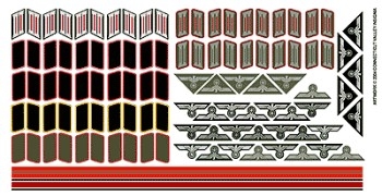 Heer - Panzertruppe - Abzeichen Set