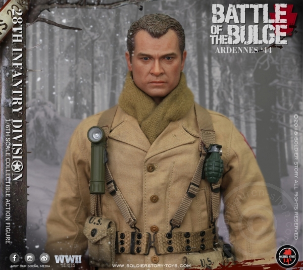 SSt111-39 U.S. Army 28th Infantry Division Ardennes 1944