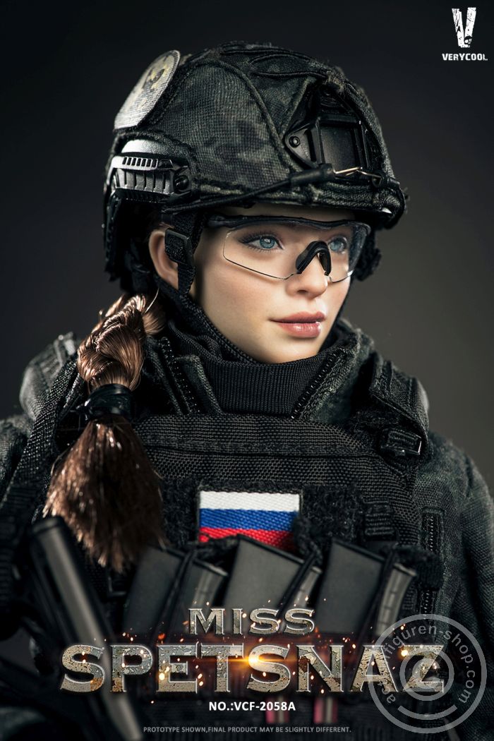 VCF2058A-15 Miss Spetsnaz 2.0 in MCB Camouflage - black Vest