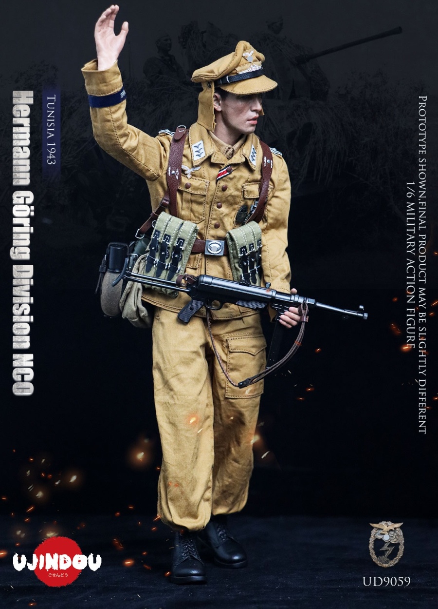 WWII Hermann Göring Division - Tunisia 1943 - in 1/6 scale