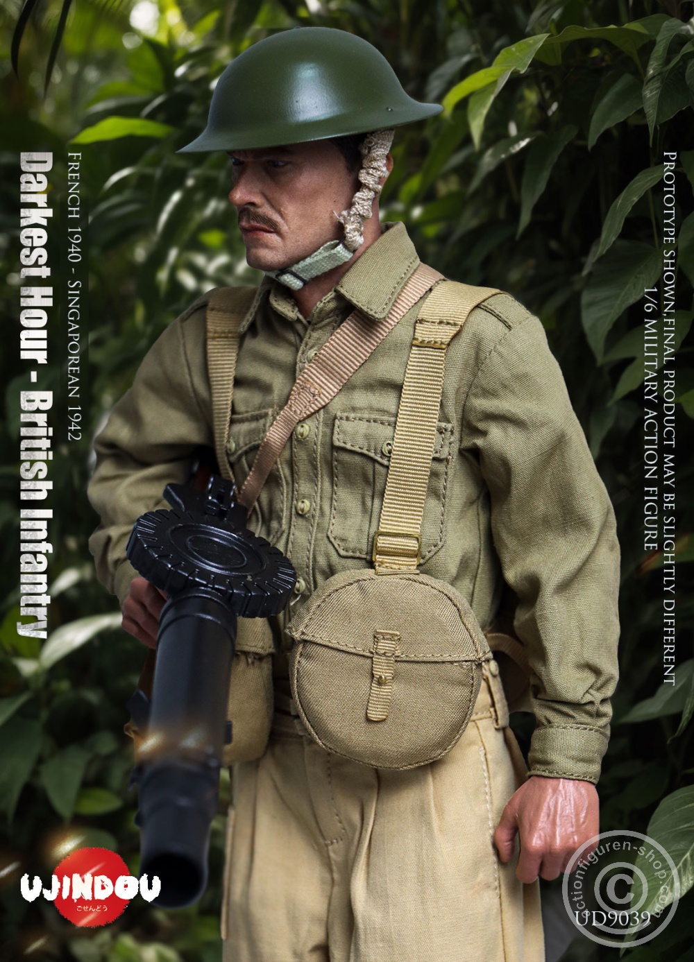 WWII British Infantry - Darkest Hour - French 1940 & Singaporean 1942 - in 1/6 scale WWII British Infantry - Darkest Hour - French 1940 & Singaporean 1942 - in 1/6 scale