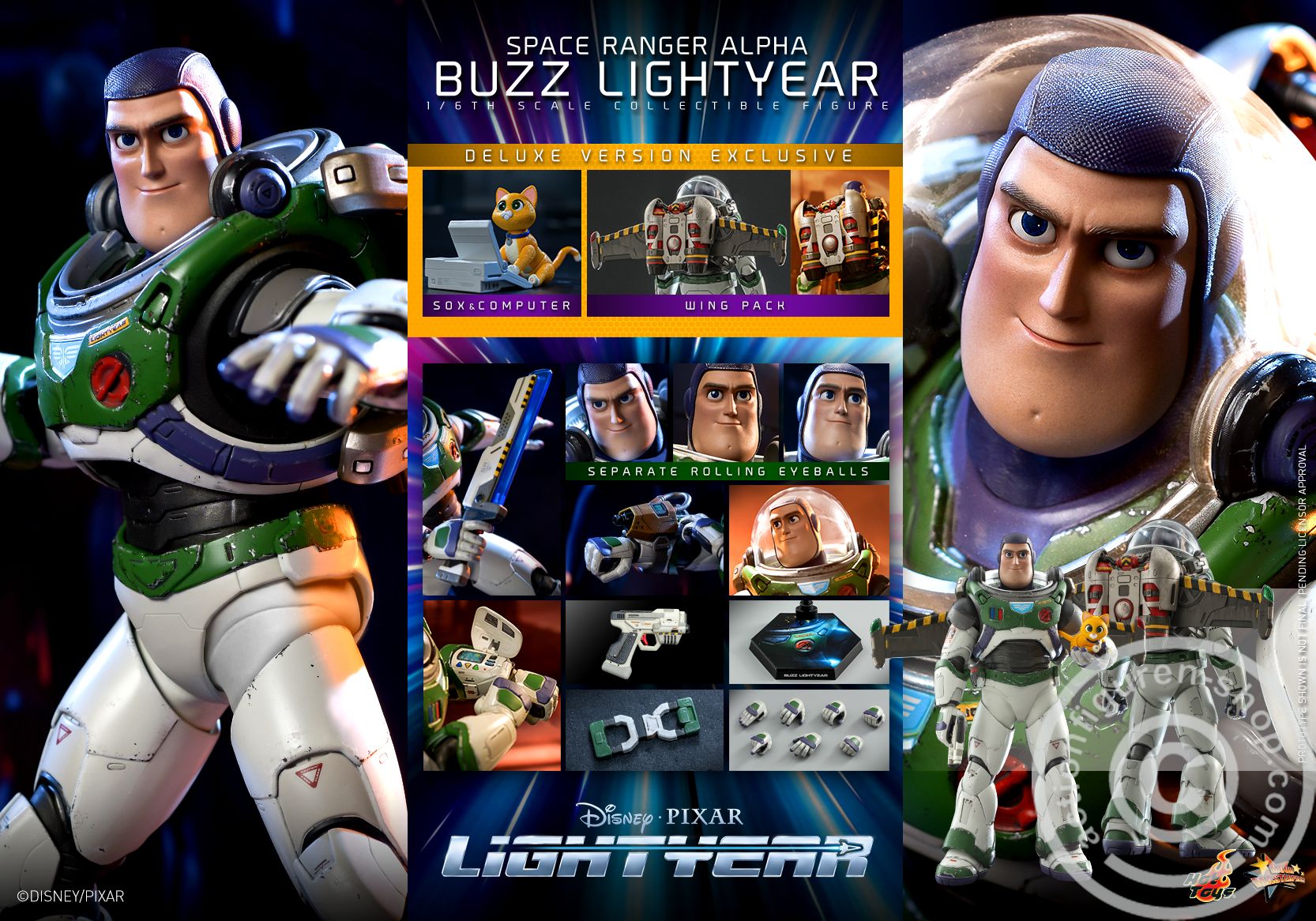Lightyear - Space Ranger Alpha Buzz Lightyear (Deluxe Version) Lightyear - Space Ranger Alpha Buzz Lightyear (Deluxe Version)