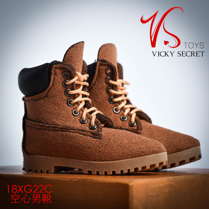 Boots - male - Brown color - matte