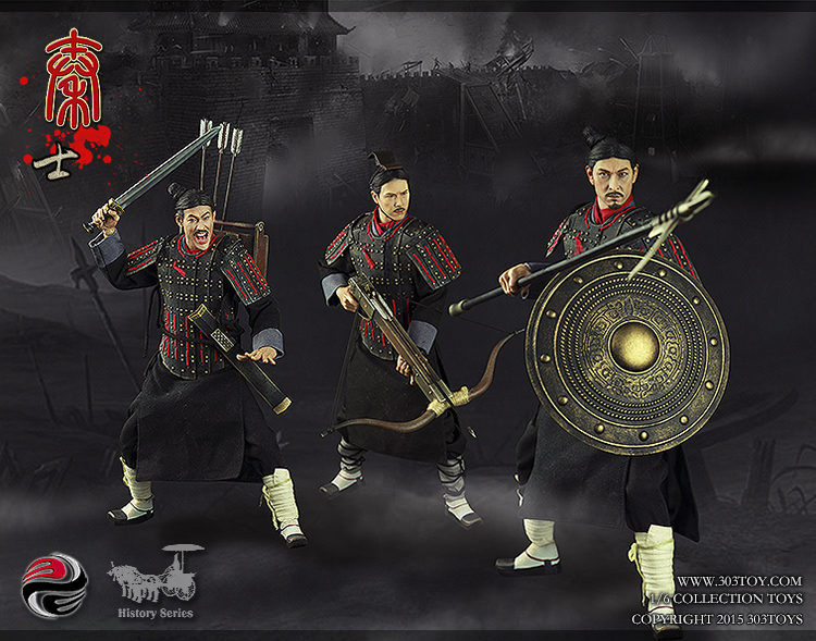 3 China Qin Dynasty Soldiers