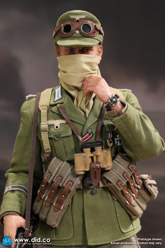 80151-36oGETKW3zOMyu7 Wilhelm - WWII German Africa Korps Infantry Captain