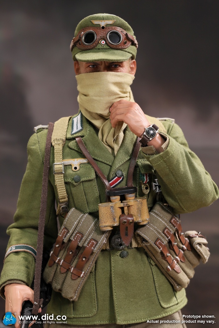 Wilhelm - WWII German Afrika Korps Infantry Captain