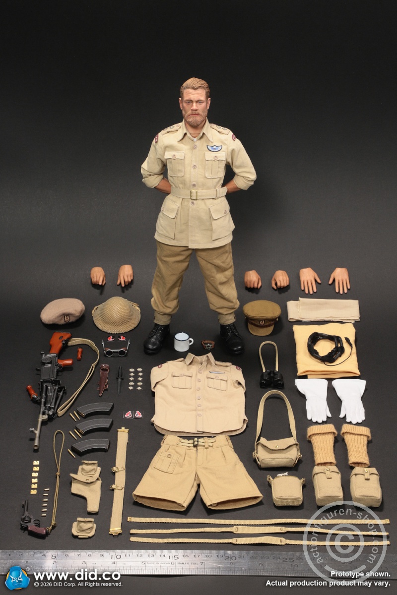 Alan - WWII British SAS Special Forces Colonel - in 1/6 scale